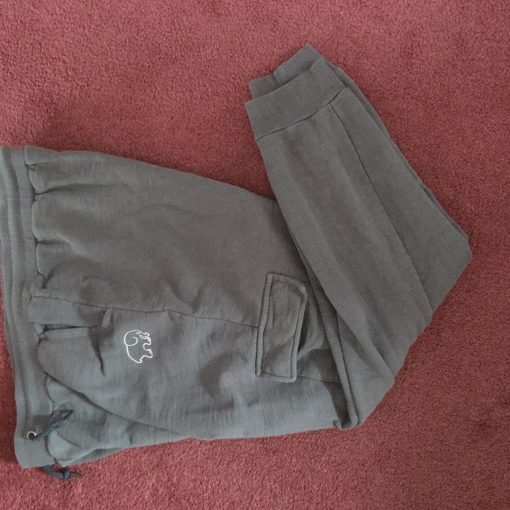 Ivory Ella Charcoal Jogger Pants